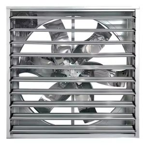 Deodorisering af svinefarm Galvaniseret undertryksventilator