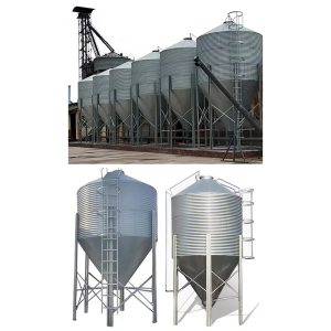 silo til svinefoder til svinefarm